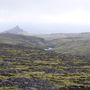 Rauða eldingin ein á ferð.