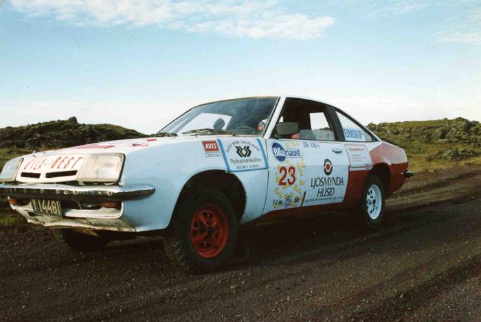 1989 Blanaust aljaralli.Opel Manta
