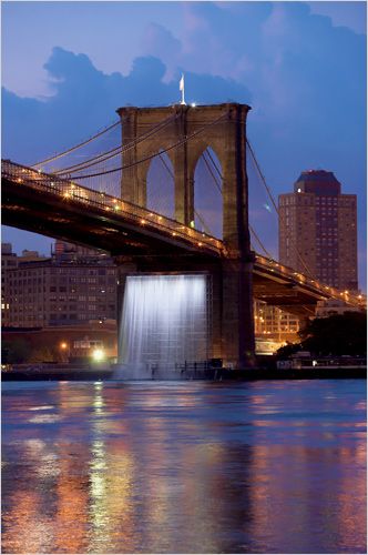 Brooklyn water falls