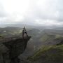 Séð yfir Eldgjánna -On the top of the world