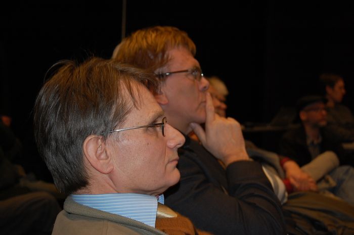Bjarki Bragason and Jn orvaldsson were among spectactors
