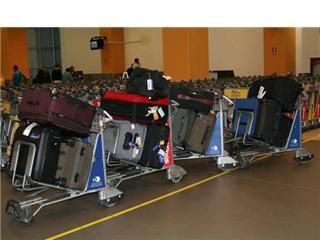 Our bags....