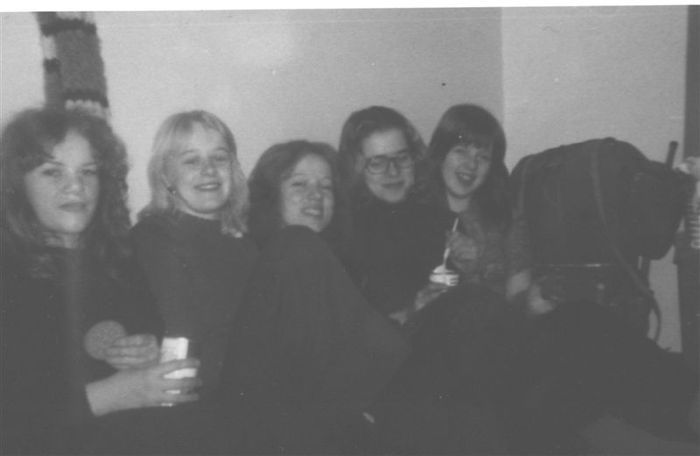 Nenna, Sigga, Ester, Eva og Alla 1973