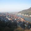 Séð yfir Heidelberg