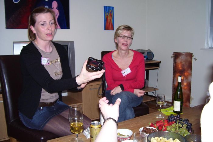 Linda og  Helena