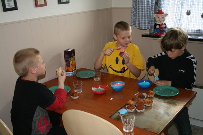Svo var a muffinsskreyting