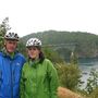 Kalli og Helena við Deception Pass