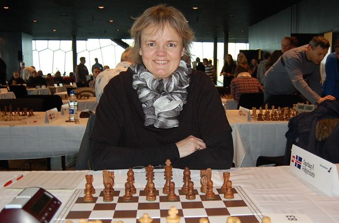 Sigurlaug Fridthjofsdottir chairman of Reykajvik Chess Club