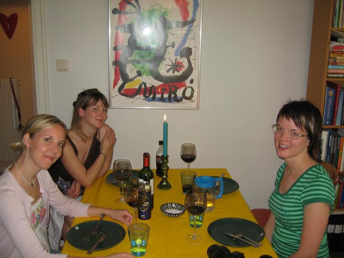Kristin, Anika og Ylva