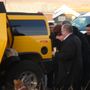 Strákarnir taka á móti okkur