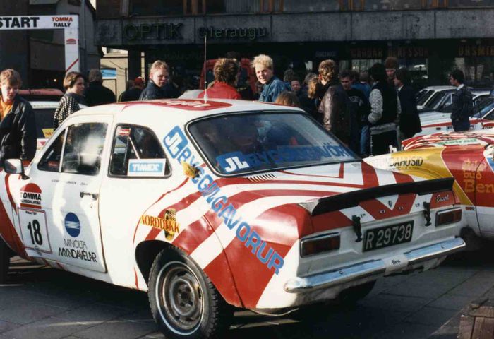 1987 Tomma haust rally.Samansfnun nir b.