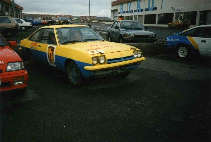 1989 Porsche ralli.Samansfnun