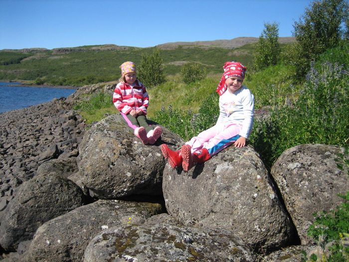 Anna Linda og Birna Lra