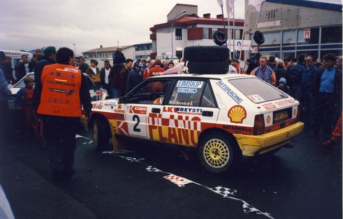 Kumho ralli 1991   Saku Vieriima vann