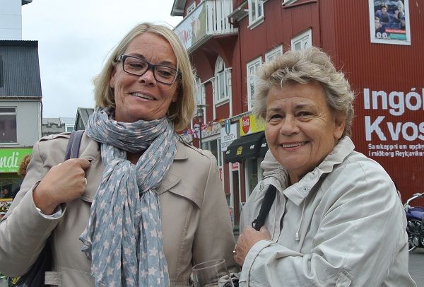 frnka og mir Arnars: Inga Rn Kristinsdttir og Sigrn Bjrnsdttir