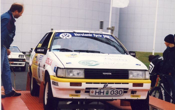 GSM Rally Rvk 1996   Start