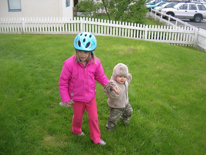 Les enfants en promenade