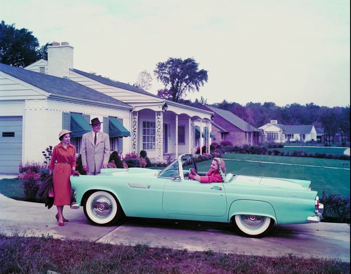 1955 Thunderbird blja