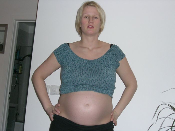 Valdis enceinte de 6 mois