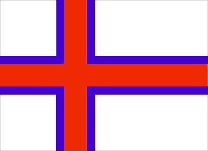 faroe islands flag large