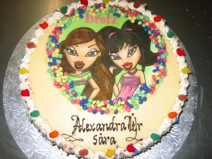 Bratz terta 20 manna