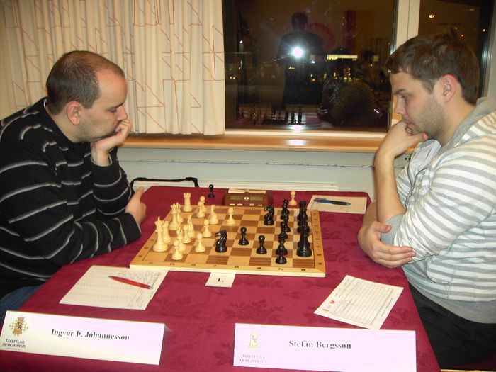 Ingvar r Jhannesson, Gunnar Bjrnsson (speglast  runni) og Stefn Bergsson