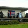 Hljóðmenn að störfum