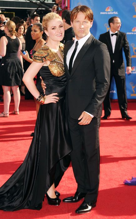 Anna Paquin og Stephen Moyer Emmy 2010