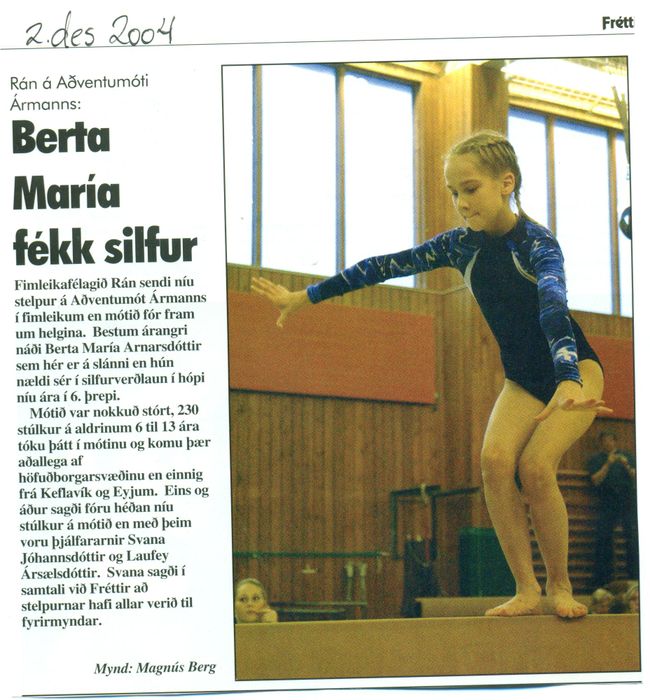 Bertha Mara fkk silfur