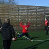 Alex að fara í splitt