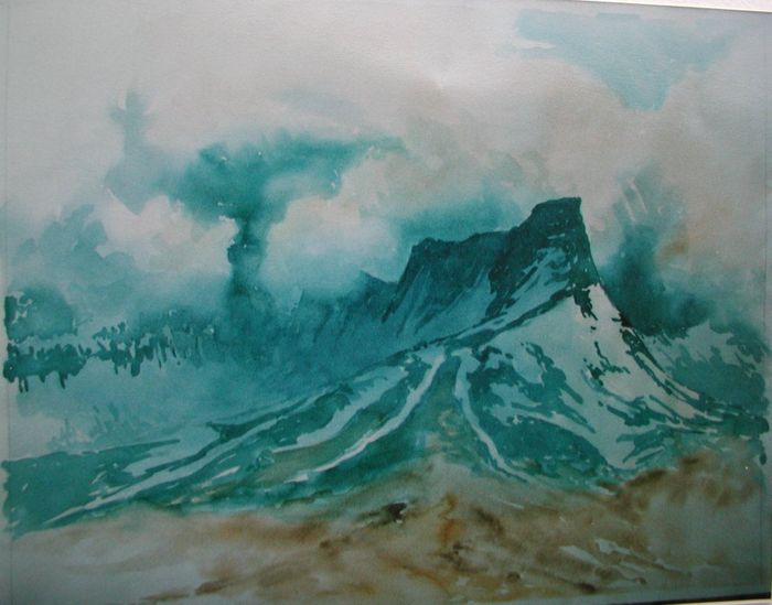 Skessuhorn  49 x 62 cm