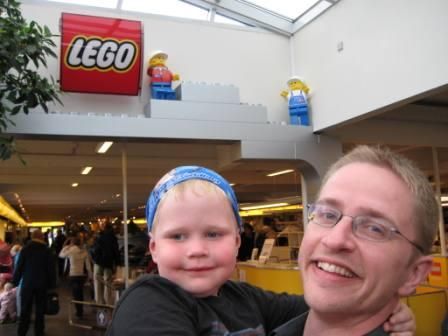 Emil og pabbi  Legolandi