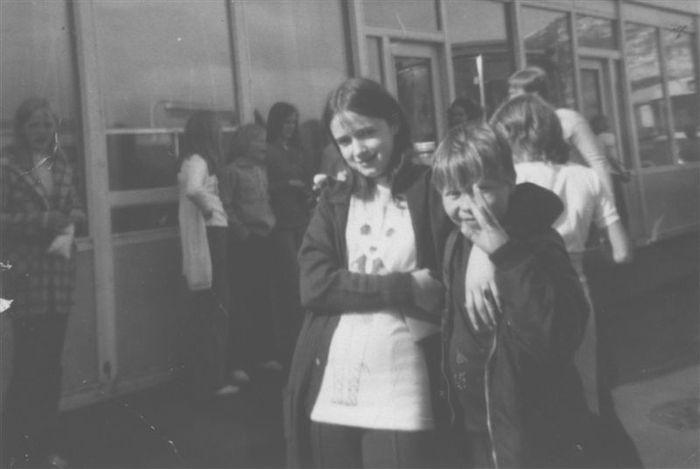 Elli lla og Kata Jakobs 1971